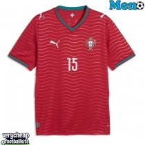 Portugal Joao Neves #15 Replica Home Shirt World Cup 2026 Short Sleeve